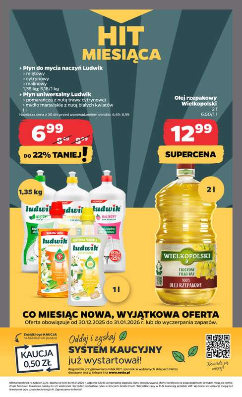 Netto - gazetka promocyjna Gazetka Spożywcza  do soboty 10.01 - strona 19