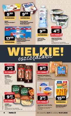 Netto - gazetka promocyjna Gazetka Spożywcza  do soboty 10.01 - strona 4