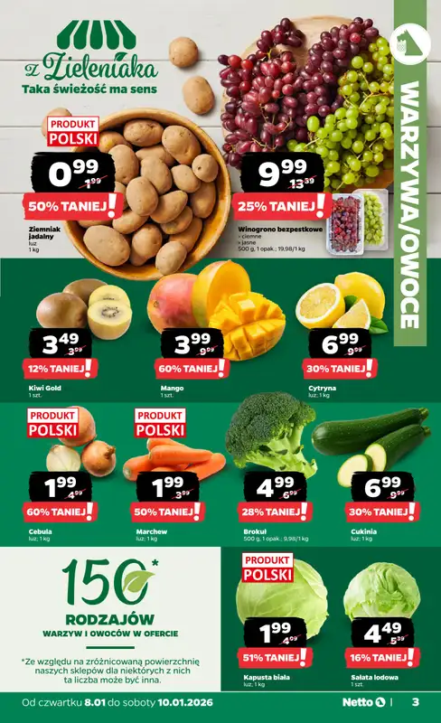 Netto - gazetka promocyjna Gazetka Spożywcza   - strona 3