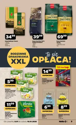 Netto - gazetka promocyjna Gazetka Spożywcza  do soboty 10.01 - strona 9