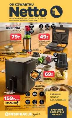 Netto - gazetka promocyjna Gazetka Non Food  do środy 14.01