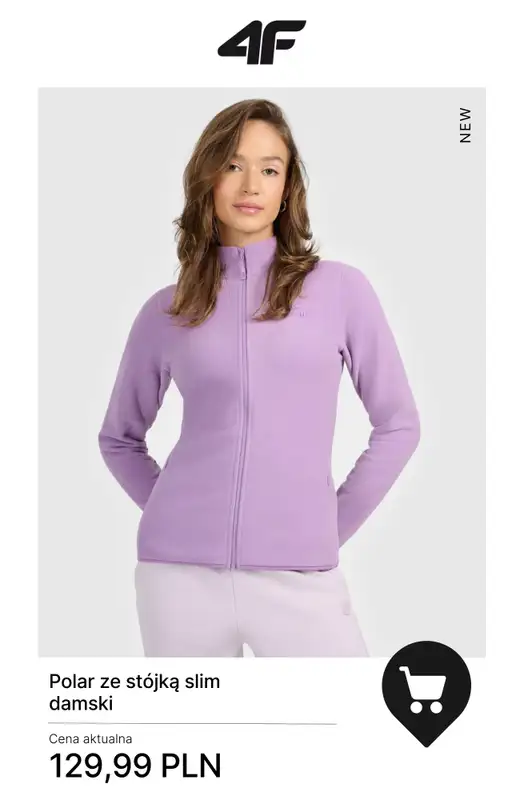 4F - gazetka promocyjna Polary damskie od piątku 02.01  - strona 9