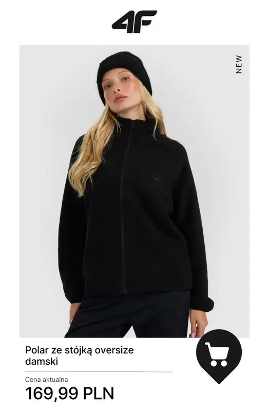 4F - gazetka promocyjna Polary damskie od piątku 02.01  - strona 2