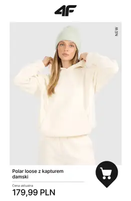 4F - gazetka promocyjna Polary damskie od piątku 02.01  - strona 5