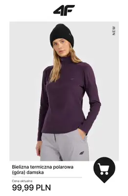 4F - gazetka promocyjna Polary damskie od piątku 02.01  - strona 4