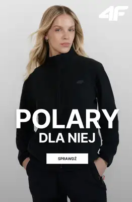 4F - gazetka promocyjna Polary damskie od piątku 02.01 