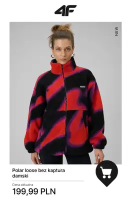 4F - gazetka promocyjna Polary damskie od piątku 02.01  - strona 10