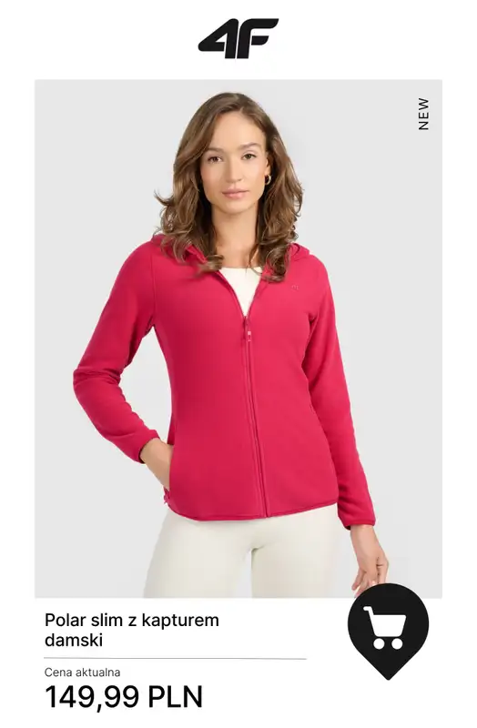 4F - gazetka promocyjna Polary damskie od piątku 02.01  - strona 7