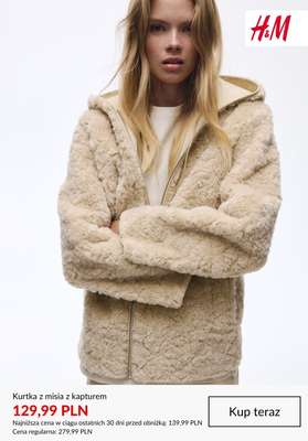 Kurtka z misia z kapturem