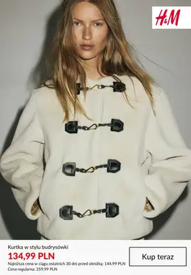 H&M - gazetka promocyjna WYPRZEDAŻ: kurtki i płaszcze damskie od poniedziałku 05.01  - strona 5