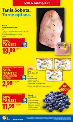 Lidl - gazetka promocyjna Oferta Ważna Od 2.01 Do 3.01 od piątku 02.01 do soboty 03.01 - strona 2