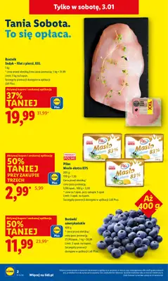 Lidl - gazetka promocyjna Oferta Ważna Od 2.01 Do 3.01 od piątku 02.01 do soboty 03.01 - strona 2