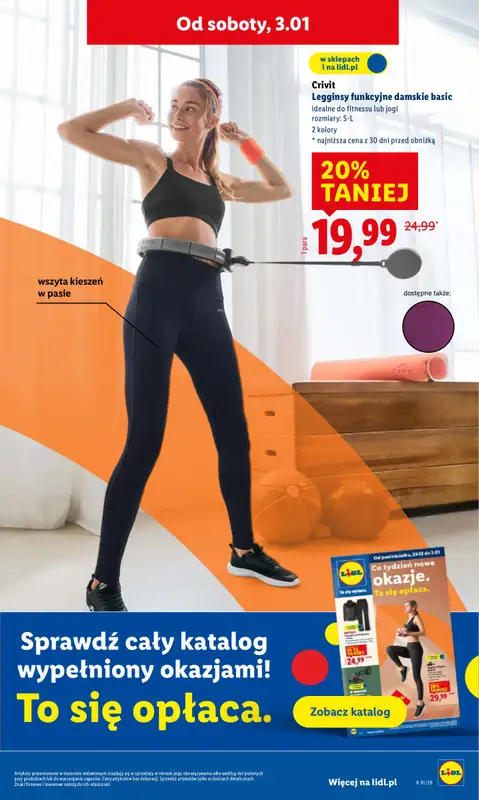 Lidl - gazetka promocyjna Oferta Ważna Od 2.01 Do 3.01 od piątku 02.01 do soboty 03.01 - strona 15