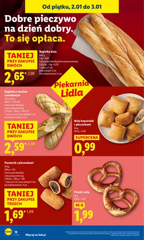 Lidl - gazetka promocyjna Oferta Ważna Od 2.01 Do 3.01 od piątku 02.01 do soboty 03.01 - strona 20