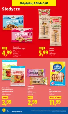 Lidl - gazetka promocyjna Oferta Ważna Od 2.01 Do 3.01 od piątku 02.01 do soboty 03.01 - strona 34