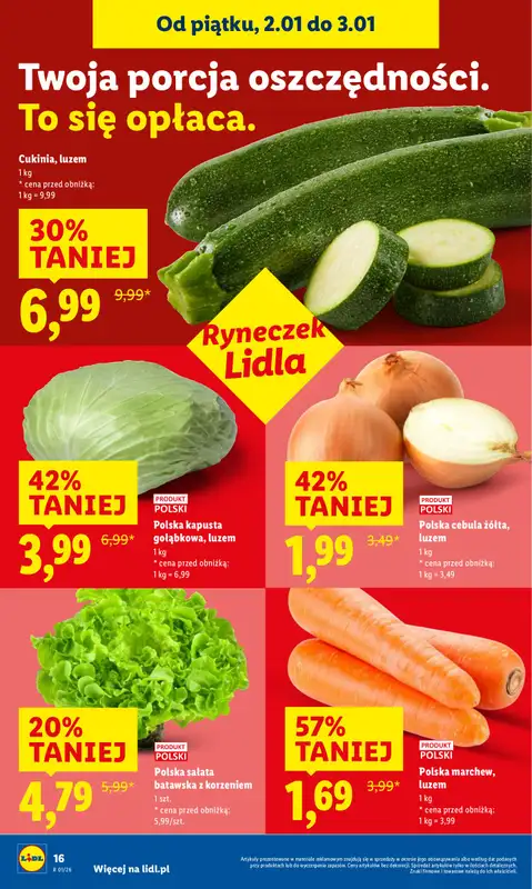 Lidl - gazetka promocyjna Oferta Ważna Od 2.01 Do 3.01 od piątku 02.01 do soboty 03.01 - strona 18