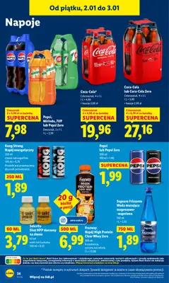 Lidl - gazetka promocyjna Oferta Ważna Od 2.01 Do 3.01 od piątku 02.01 do soboty 03.01 - strona 36