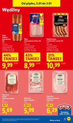 Lidl - gazetka promocyjna Oferta Ważna Od 2.01 Do 3.01 od piątku 02.01 do soboty 03.01 - strona 27