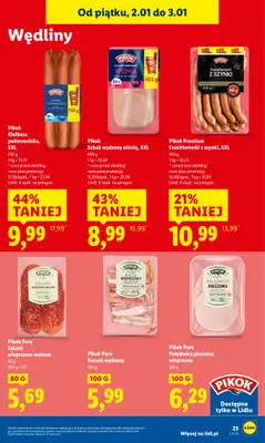 Lidl - gazetka promocyjna Oferta Ważna Od 2.01 Do 3.01 od piątku 02.01 do soboty 03.01 - strona 27
