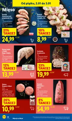 Lidl - gazetka promocyjna Oferta Ważna Od 2.01 Do 3.01 od piątku 02.01 do soboty 03.01 - strona 22