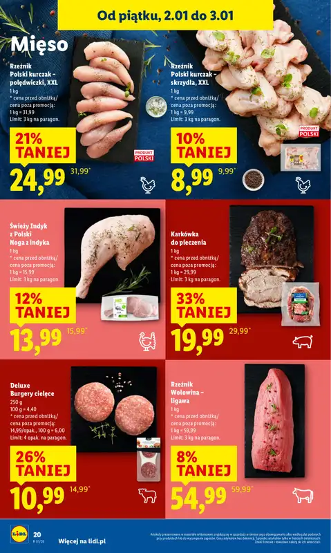 Lidl - gazetka promocyjna Oferta Ważna Od 2.01 Do 3.01 od piątku 02.01 do soboty 03.01 - strona 22