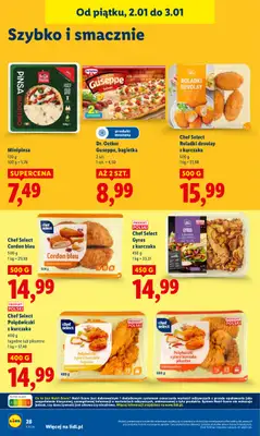 Lidl - gazetka promocyjna Oferta Ważna Od 2.01 Do 3.01 od piątku 02.01 do soboty 03.01 - strona 30