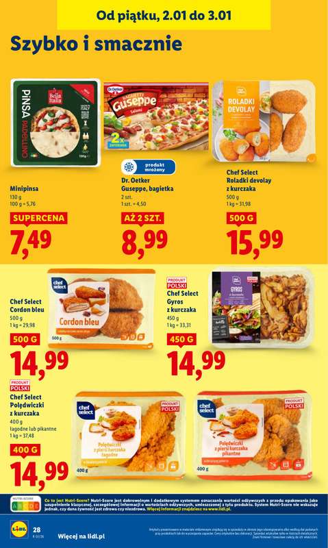 Lidl - gazetka promocyjna Oferta Ważna Od 2.01 Do 3.01 od piątku 02.01 do soboty 03.01 - strona 30
