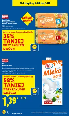 Lidl - gazetka promocyjna Oferta Ważna Od 2.01 Do 3.01 od piątku 02.01 do soboty 03.01 - strona 8