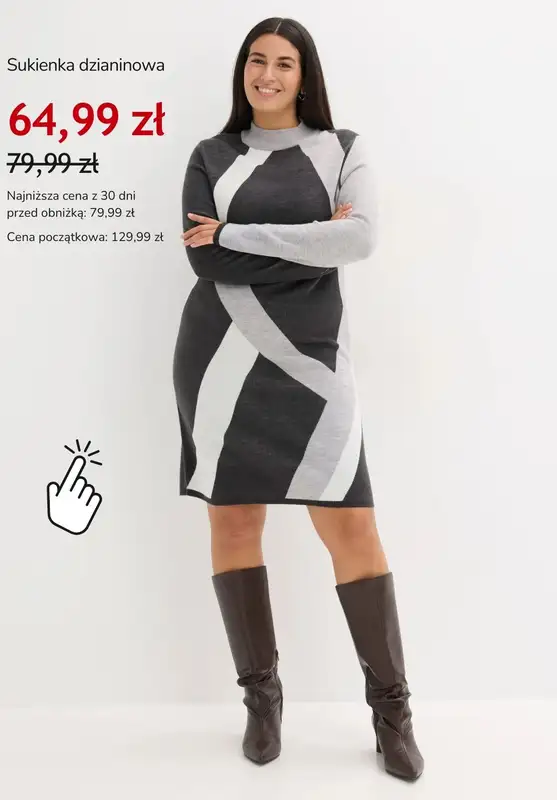 bonprix - gazetka promocyjna Odzież plus size w atrakcyjnych cenach od piątku 02.01  - strona 5