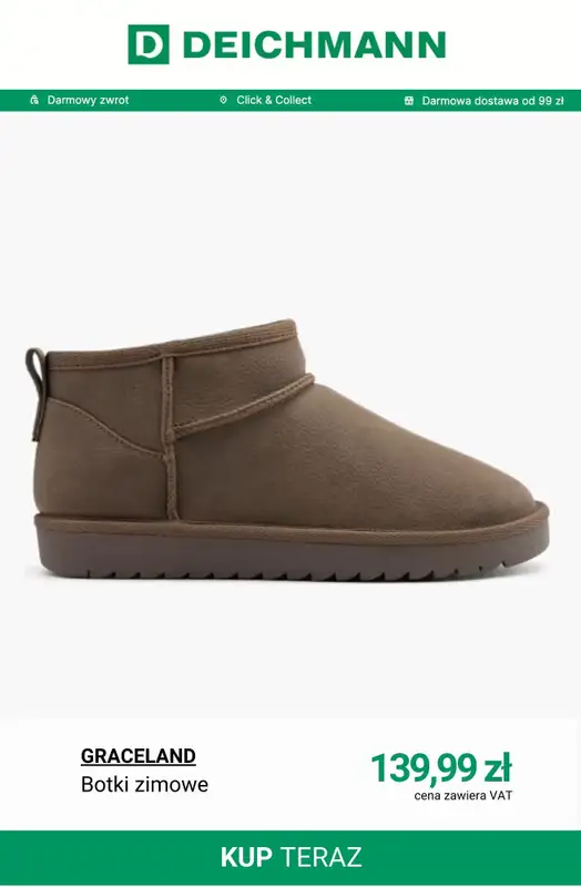 Deichmann - gazetka promocyjna Best Price - buty damskie od piątku 02.01  - strona 13