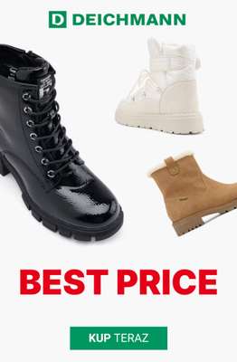 Deichmann - gazetka promocyjna Best Price - buty damskie od piątku 02.01 