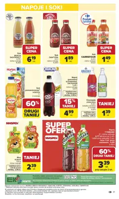 Carrefour - gazetka promocyjna Gazetka Carrefour od poniedziałku od poniedziałku 05.01 do soboty 10.01 - strona 33