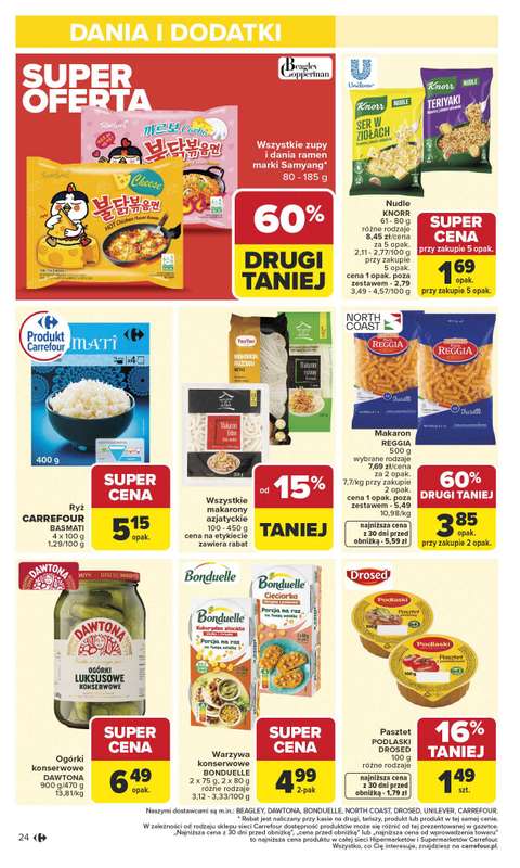 Carrefour - gazetka promocyjna Gazetka Carrefour od poniedziałku od poniedziałku 05.01 do soboty 10.01 - strona 26