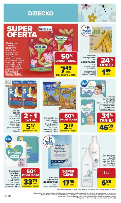 Carrefour - gazetka promocyjna Gazetka Carrefour od poniedziałku od poniedziałku 05.01 do soboty 10.01 - strona 32