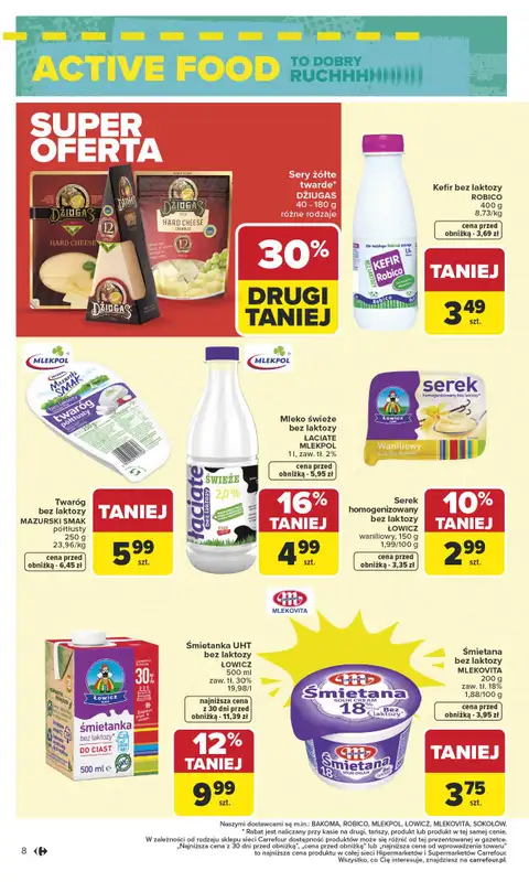 Carrefour Market - gazetka promocyjna Gazetka Carrefour Market od poniedziałku od poniedziałku 05.01 do soboty 10.01 - strona 10