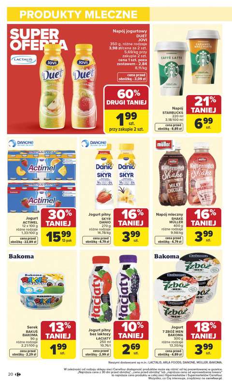 Carrefour Market - gazetka promocyjna Gazetka Carrefour Market od poniedziałku  do soboty 10.01 - strona 22