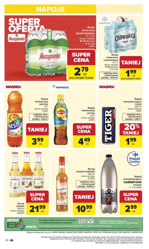 Carrefour Market - gazetka promocyjna Gazetka Carrefour Market od poniedziałku od poniedziałku 05.01 do soboty 10.01 - strona 34