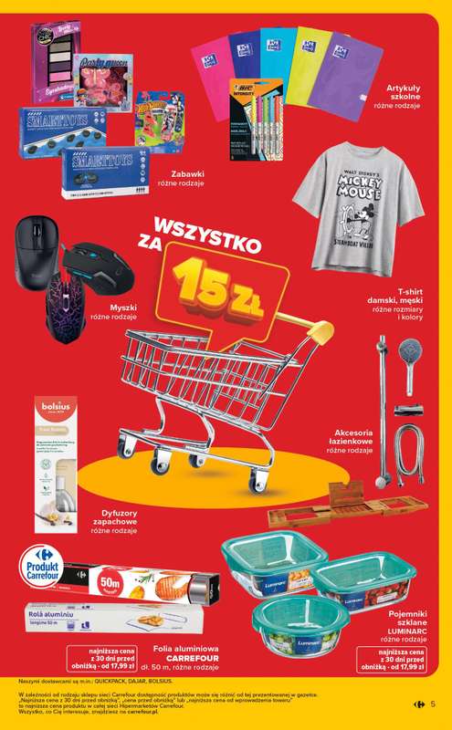 Carrefour - gazetka promocyjna Gazetka Wyprzedaż na MAXA od poniedziałku 05.01 do soboty 17.01 - strona 5