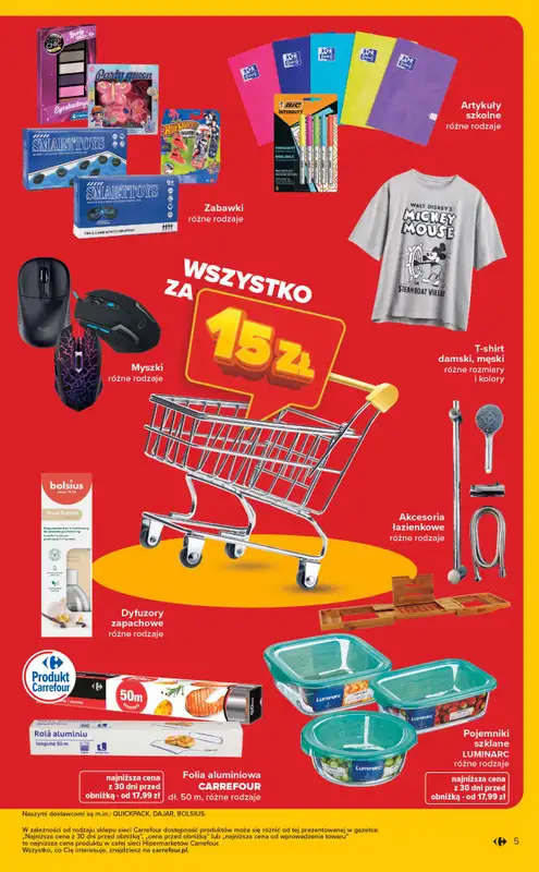 Carrefour - gazetka promocyjna Gazetka Wyprzedaż na MAXA od poniedziałku 05.01 do soboty 17.01 - strona 5