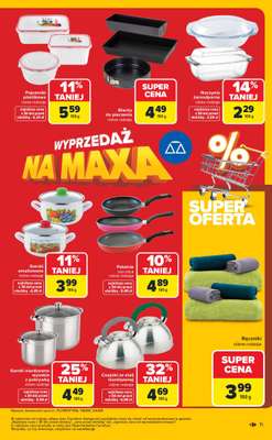 Carrefour - gazetka promocyjna Gazetka Wyprzedaż na MAXA od poniedziałku 05.01 do soboty 17.01 - strona 15
