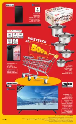 Carrefour - gazetka promocyjna Gazetka Wyprzedaż na MAXA od poniedziałku 05.01 do soboty 17.01 - strona 12