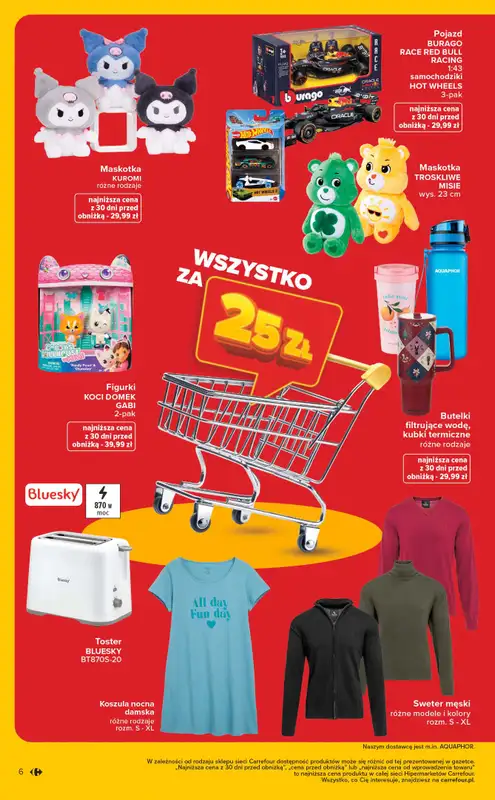 Carrefour - gazetka promocyjna Gazetka Wyprzedaż na MAXA od poniedziałku 05.01 do soboty 17.01 - strona 6