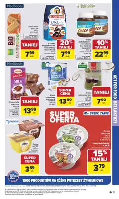 Carrefour - gazetka promocyjna Gazetka Na różne potrzeby żywieniowe od poniedziałku 05.01 do soboty 17.01 - strona 15