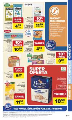 Carrefour - gazetka promocyjna Gazetka Na różne potrzeby żywieniowe od poniedziałku 05.01 do soboty 17.01 - strona 17