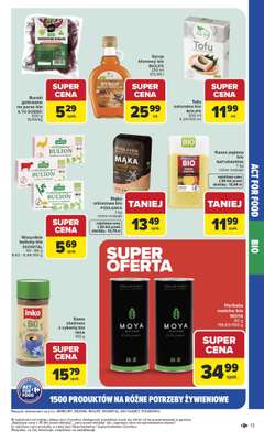 Carrefour - gazetka promocyjna Gazetka Na różne potrzeby żywieniowe od poniedziałku 05.01 do soboty 17.01 - strona 13
