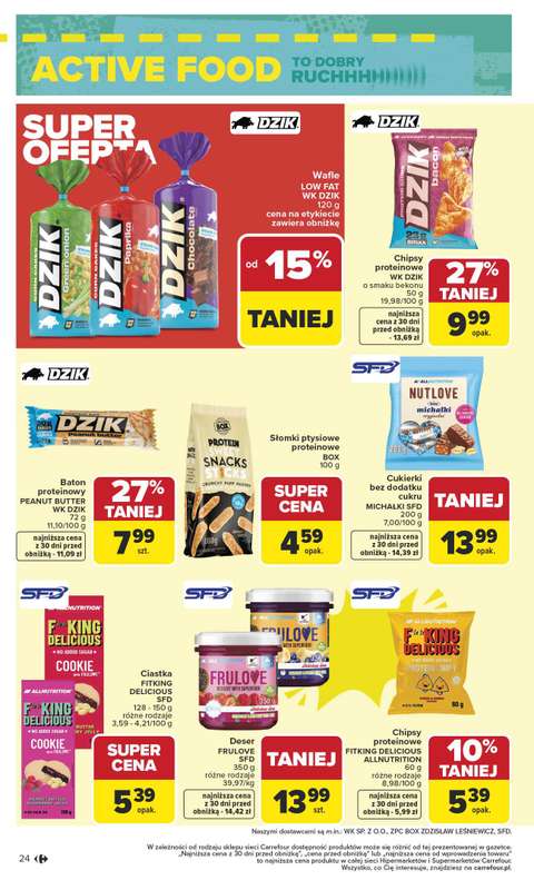 Carrefour Market - gazetka promocyjna Gazetka Na różne potrzeby żywieniowe  do soboty 17.01 - strona 24