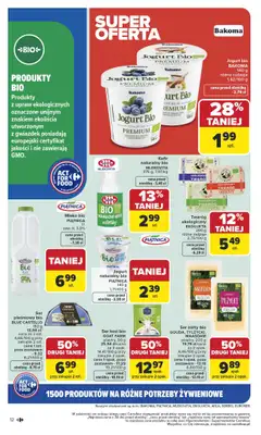 Carrefour Market - gazetka promocyjna Gazetka Na różne potrzeby żywieniowe od poniedziałku 05.01 do soboty 17.01 - strona 12