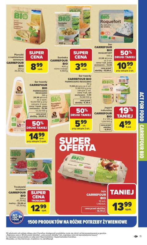 Carrefour Market - gazetka promocyjna Gazetka Na różne potrzeby żywieniowe  do soboty 17.01 - strona 11