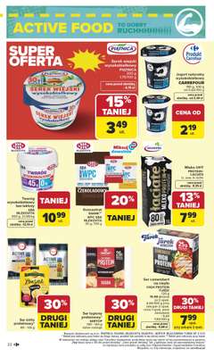 Carrefour Market - gazetka promocyjna Gazetka Na różne potrzeby żywieniowe od poniedziałku 05.01 do soboty 17.01 - strona 22