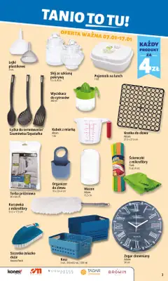 Leclerc - gazetka promocyjna Oferta E.Leclerc I Tanio to tu! od środy 07.01 do poniedziałku 12.01 - strona 3